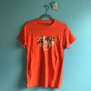 Disney Wreck-it Ralph Casual Princess t-shirt, bright orange, never worn, sz sm